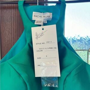 RACHEL ALLEN 2-piece prom dress!